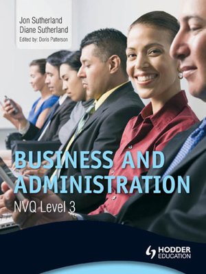 cover image of Business and Administration NVQ Level 3
